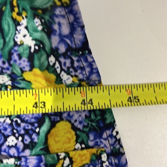 SEE  U Soon Blue Yellow Floral Cottagecore Long Sleeve Dress - Picture 7 of 9